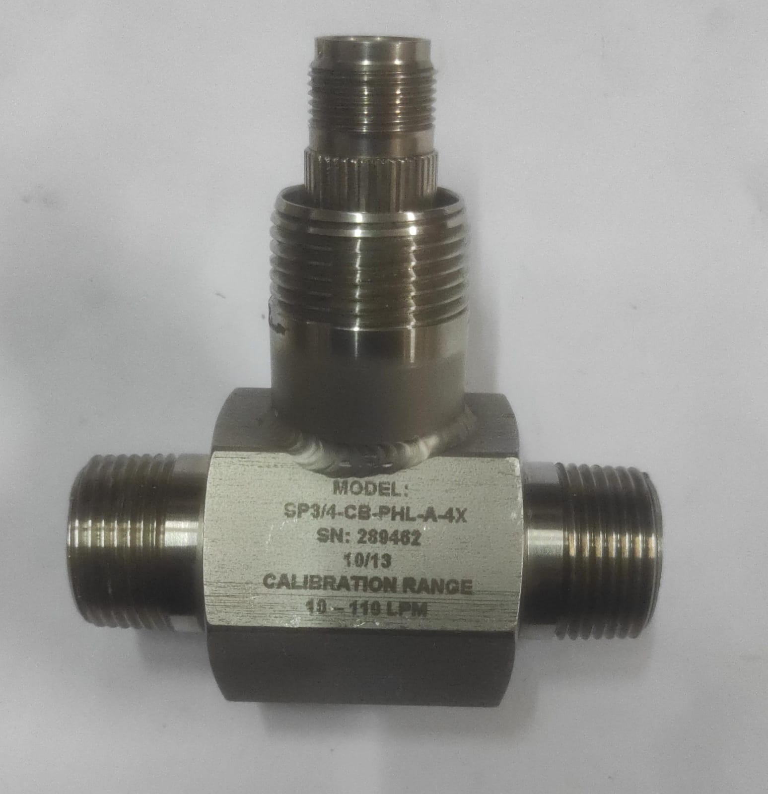 SP3/4-CB-PHL-A-4X TURBINE FLOW METER