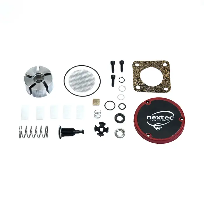 Kit de reparación p/Nextec mod NX3200 , incluye paletas, rotor, tapa, empaques y válv. Bypass. No incluye sello mecánico.